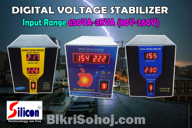 DIGITAL STABILIZER 3KVA (80V-260V)